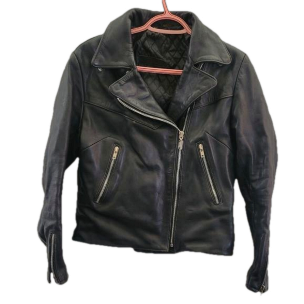 Harley-Davidson womens black leather jacket